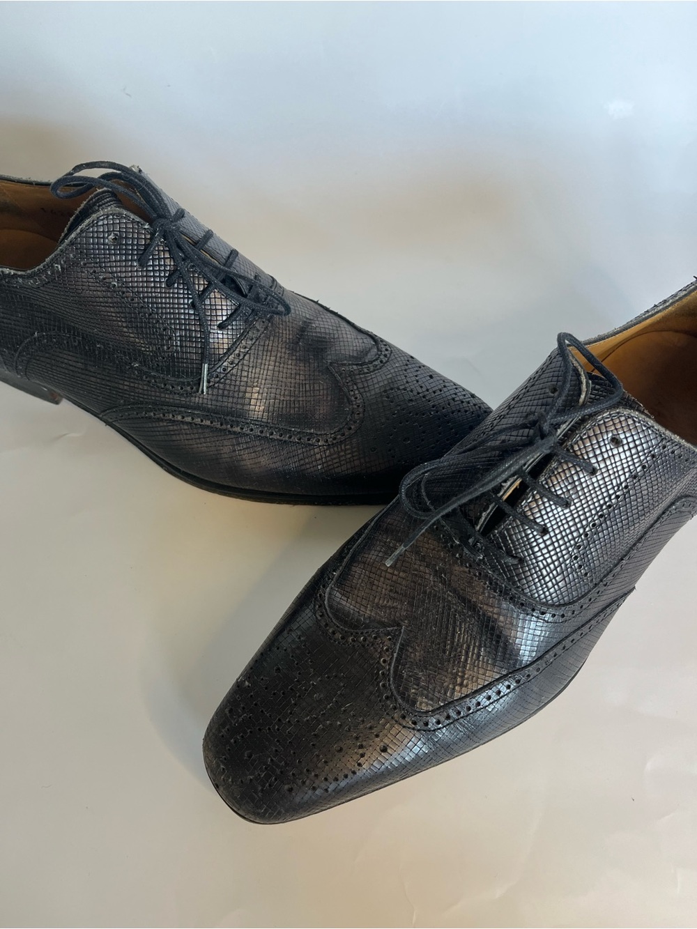 Magnanni Men's Exotic Collection Lace-Up Oxfords in size 41 H